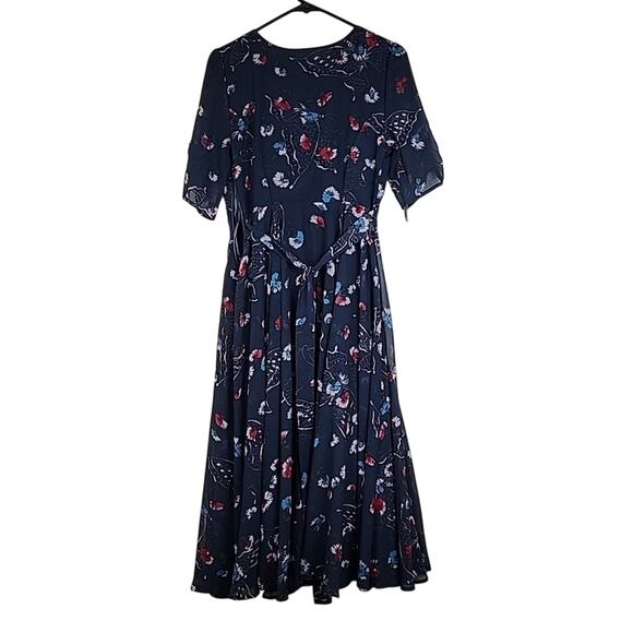 Free People Vintage Bonnie Butterfly Size 4 Dress - Picture 3 of 11